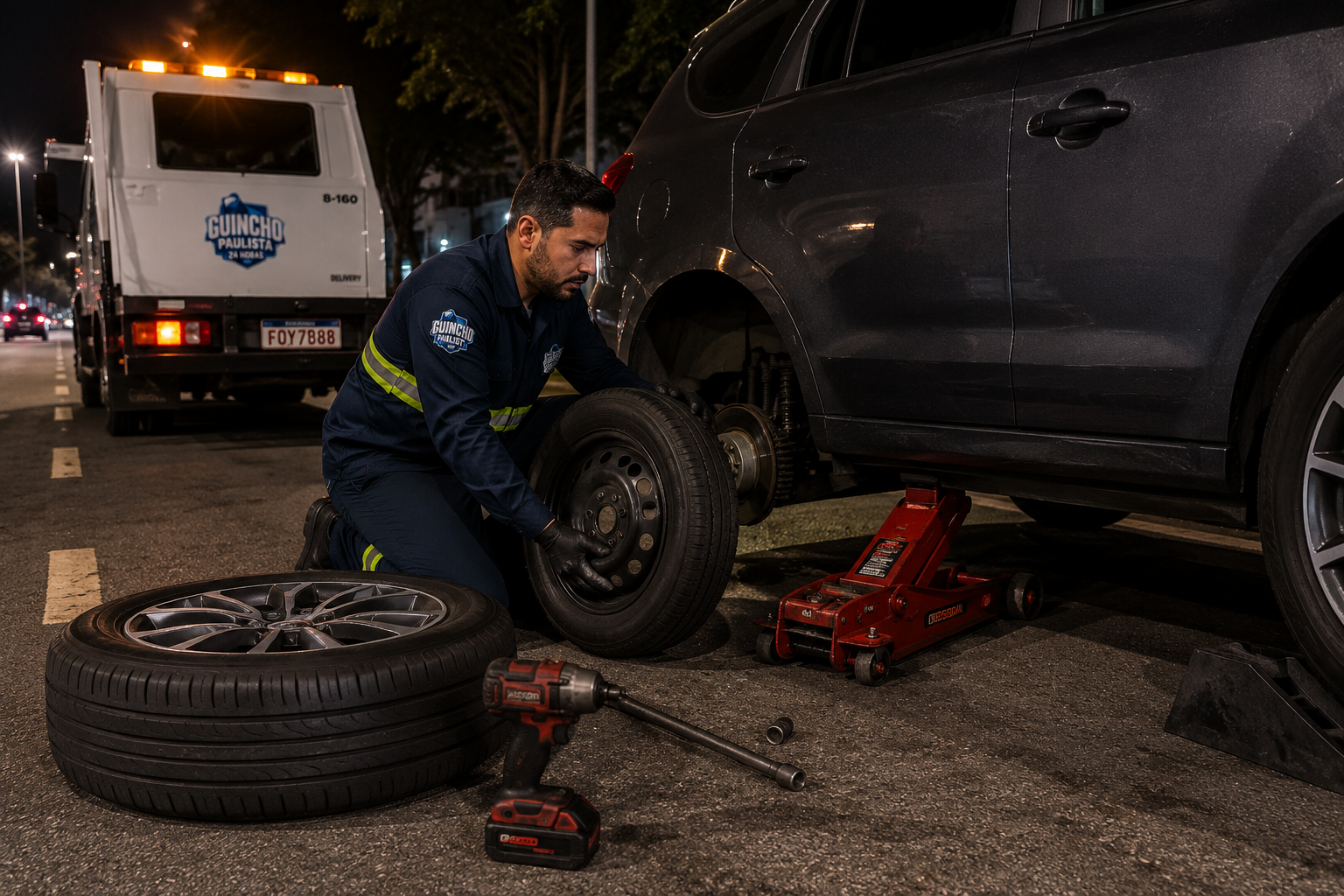 Troca de pneus — atendimento em São Paulo (foto 6)