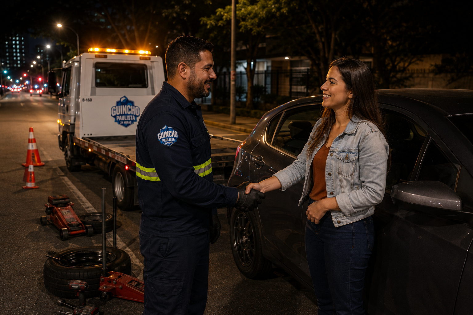 Troca de pneus — atendimento em São Paulo (foto 1)
